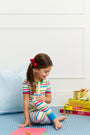 Sutton's Short Sleeve Set - Portland Sealife Stripe