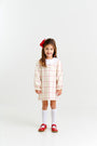 Classic Campbell Dress - Oak Park Plaid with Worth Avenue White