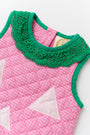 Happy Halloween Pink Pumpkin Costume (Infant) - Hamptons Hot Pink Micro Dot with Palm Beach Pink & Kiawah Kelly Green