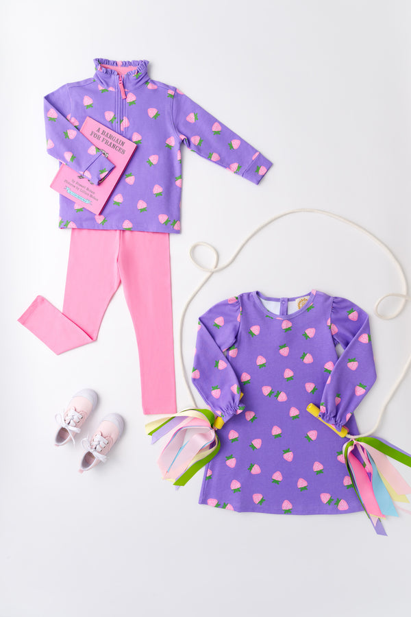 Canter Collar Half-Zip - Sanibel Strawberry (Palisades Purple)