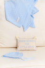 Thank Heaven Embroidered Pillow Hanging Decor (Boy) - Two's Company