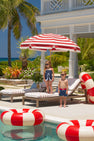Stratford Scallop Swimsuit - Nantucket Navy, Richmond Red, Beale Street Blue and Lake Worth Yellow