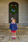 Bon Air Bloomer Set - Nantucket Navy with Richmond Red & Worth Avenue White