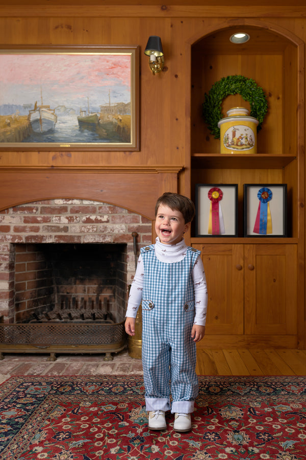 Lawson Longall - Barnsley Blue Gingham