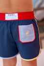 Tanner Trunks - Nantucket Navy, Richmond Red, Beale Street Blue and Lake Worth Yellow