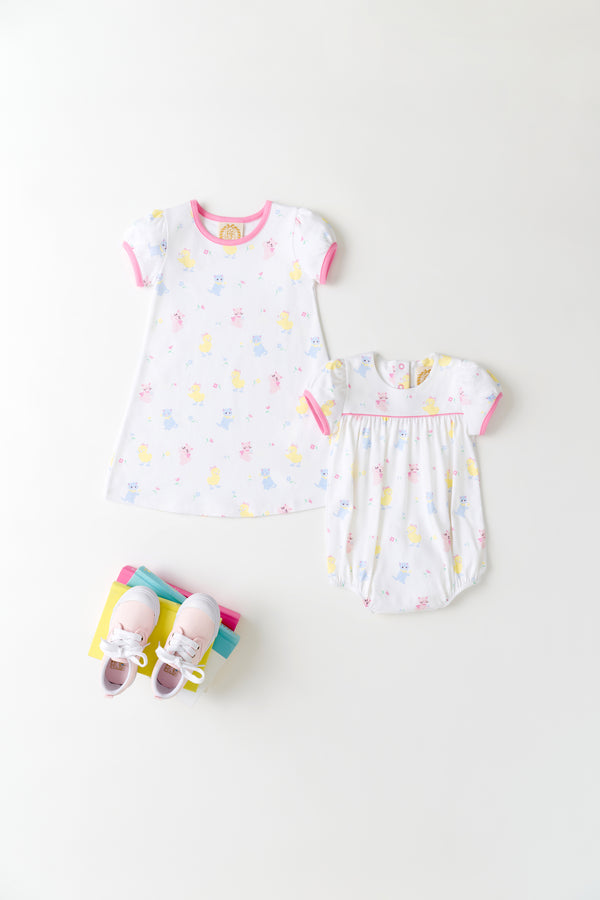 Penny's Play Dress - Spring Spectacular with Hamptons Hot Pink