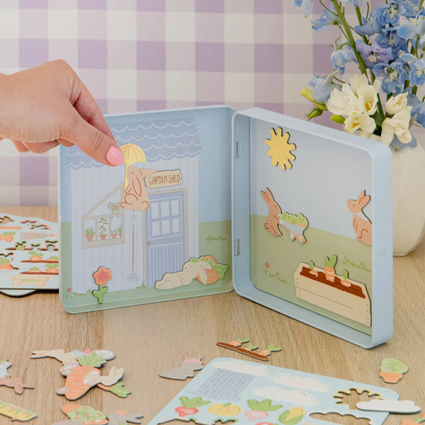 Bunnies in the Garden Magnetic Set - Jollity & Co