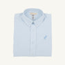 Dean's List Dress Shirt - Barrington Blue Mini Windowpane with Barrington Blue Stork