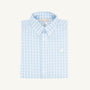 Dean's List Dress Shirt - Buckhead Blue Gingham with Multicolor Stork
