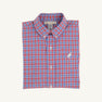 Dean's List Dress Shirt - Lawn Party Plaid with Worth Avenue White Stork