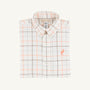 Dean's List Dress Shirt (Flannel) - Mantua Tattersall with Seashore Sherbet Stork