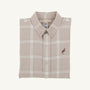 Dean's List Dress Shirt - Thompson Park Plaid with Gray Bay Brown Stork