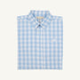 Dean's List Dress Shirt - Beale Street Blue Gingham with Worth Avenue White Stork