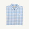 Dean's List Dress Shirt - Beale Street Blue Gingham with Worth Avenue White Stork