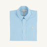 Dean's List Dress Shirt - Brookline Blue Mini Gingham with Keeneland Khaki Stork
