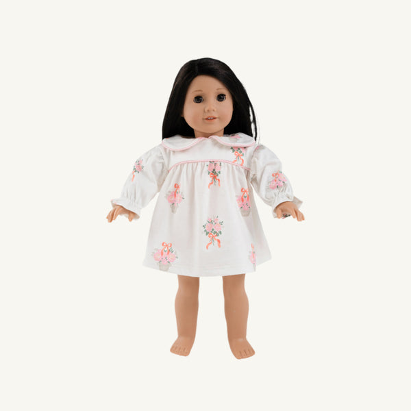 Dolly's Maerin Fitz Frock - Nonesuch Stems with Worth Avenue White