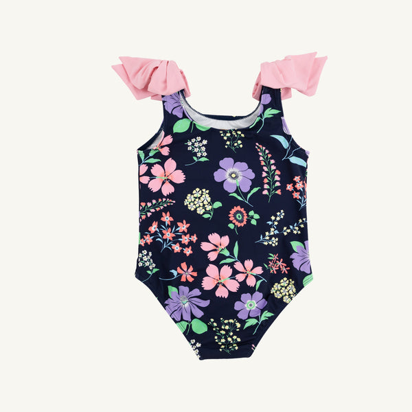 Edisto Beach Bathing Suit - Buckhead Botanicals with Pier Party Pink