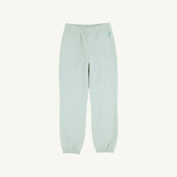 Gates Sweeney Sweatpants (Heathered) - Sea Island Seafoam with Barrington Blue Stork