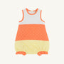 Happy Halloween Candy Corn Costume (Infant) - Worth Avenue White with Tega Cay Tangerine Micro Dot & Lake Worth Yellow