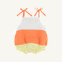 Happy Halloween Candy Corn Costume (Toddler) - Worth Avenue White with Tega Cay Tangerine Micro Dot & Lake Worth Yellow