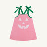 Happy Halloween Pink Pumpkin Costume (Child) - Hamptons Hot Pink Micro Dot with Palm Beach Pink & Kiawah Kelly Green