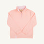 Prepletic™ Hayword Half-Zip - Pompano Peach with Palm Beach Pink Stork