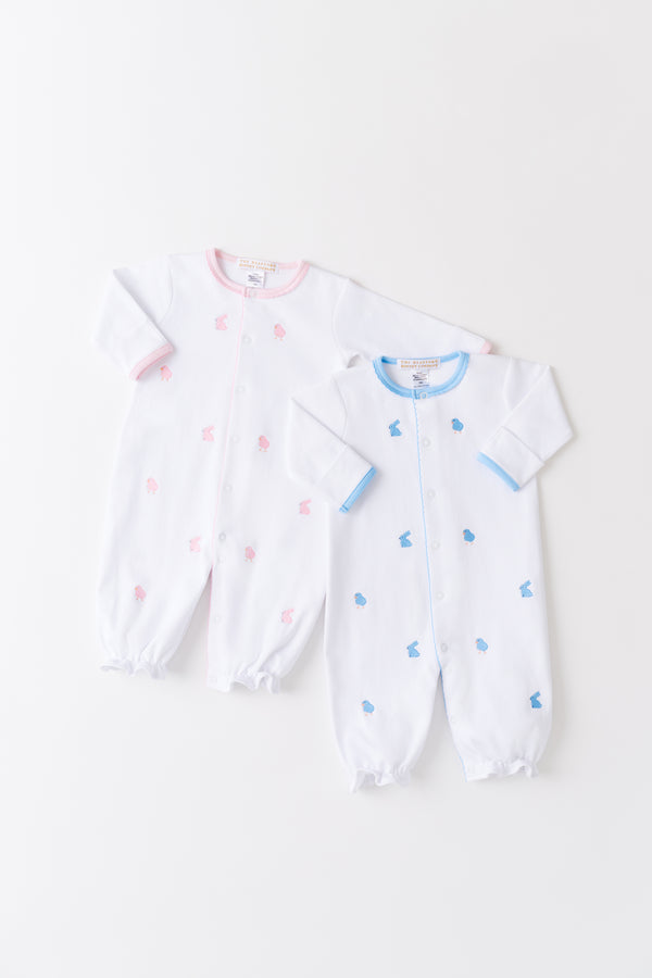 Twinkle Twinkle 2-In-1 - Worth Avenue White with Palm Beach Pink Bunnies & Chicks