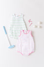 Patton Play Bubble - Pier Party Pink Stripe with Pier Party Pink