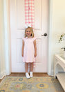 Grow Baby Grow Chart - Sandpearl Pink Gingham