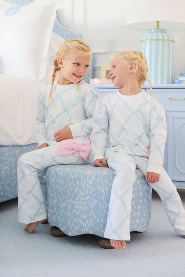 Patty Pants - Belle Meade Bow (Buckhead Blue)