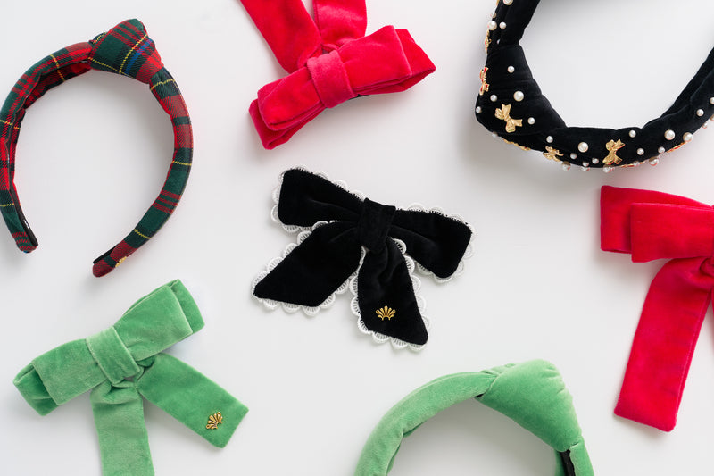 T.B.B.C. x Lele Sadoughi Antoinette Barette (Women) - Richmond Red Velveteen