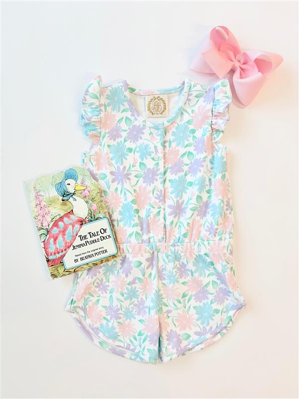 Marion Rose Romper - Glastonbury Blooms