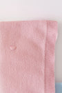 Bailey Baby Blanket - Palm Beach Pink with Hearts