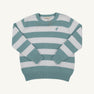 Isaac's Sweater - Old Greenwich Green Stripe