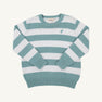 Isaac's Sweater - Old Greenwich Green Stripe