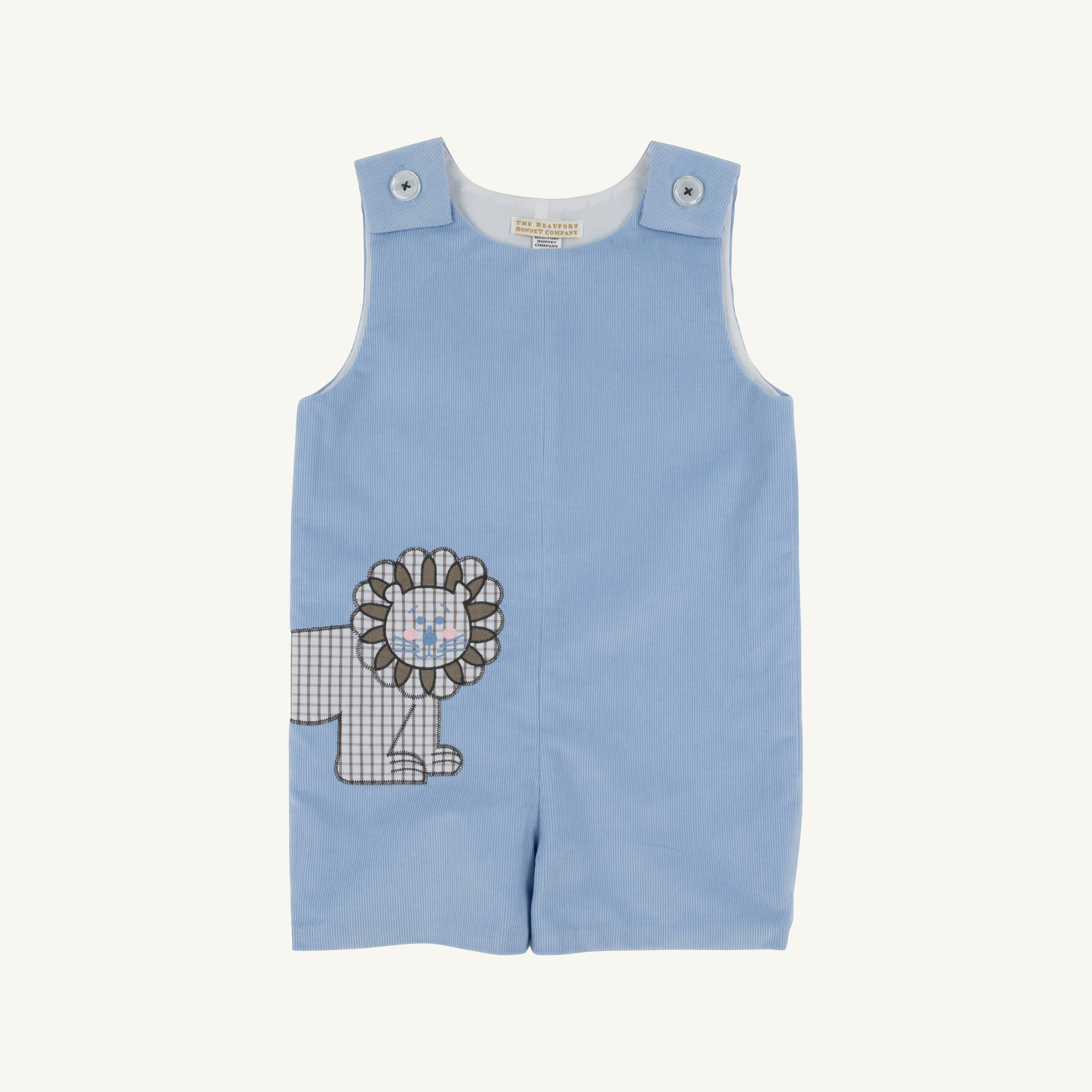 Jack Keene Jon Jon (Corduroy) - Beale Street Blue with Lion Embroidery