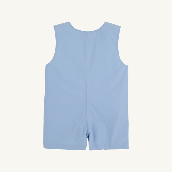 Jack Keene Jon Jon - Beale Street Blue with Grace Bay Green Seersucker & Bunny Applique