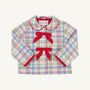 Julie Anne Jacket - Wellington Windowpane with Richmond Red