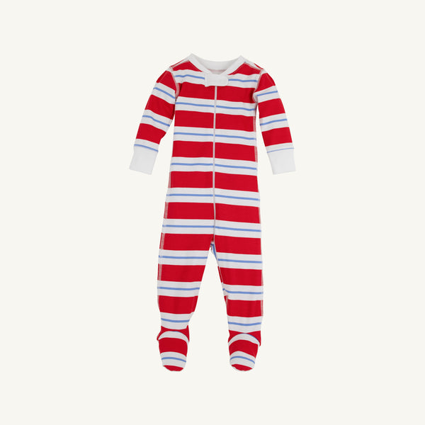 Knox's Night Night (Unisex) - Richmond Red, Worth Avenue White, and Barbados Blue Rugby Stripe with Worth Avenue White