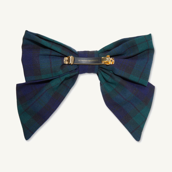 T.B.B.C. x Lele Sadoughi Natalia Barrette (Kids) - Berwick Black Watch