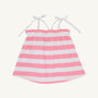 Lainey's Little Top - Hamptons Hot Pink Stripe