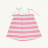 Lainey's Little Top - Hamptons Hot Pink Stripe