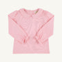 Maude's Peter Pan Collar Shirt (Long Sleeve Pima) - Sandpearl Pink