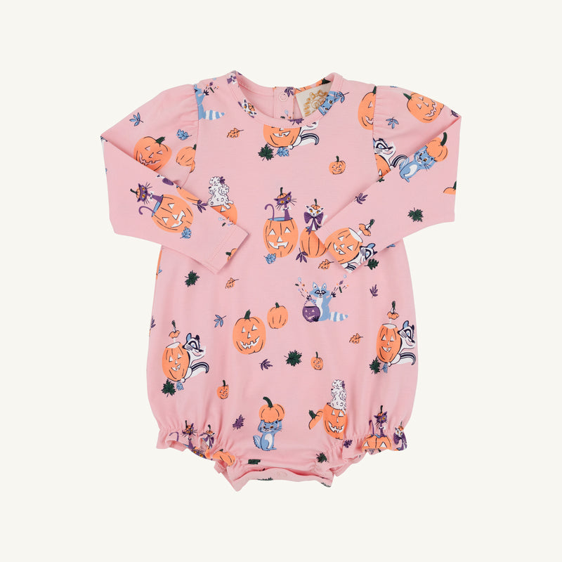 Long Sleeve Penny's Play Bubble - Candy & Critters (Sandpearl Pink)