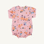 Long Sleeve Penny's Play Bubble - Candy & Critters (Sandpearl Pink)