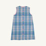 Mary Frances Frock - Lauderdale Pier Plaid with Pier Party Pink