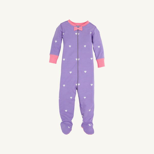 Noelle's Night Night - Heart Eyes (Palisades Purple) with Romany Rose