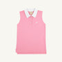 Paige's Proper Polo - Hamptons Hot Pink with Worth Avenue White