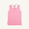 Paige's Proper Polo - Hamptons Hot Pink with Worth Avenue White