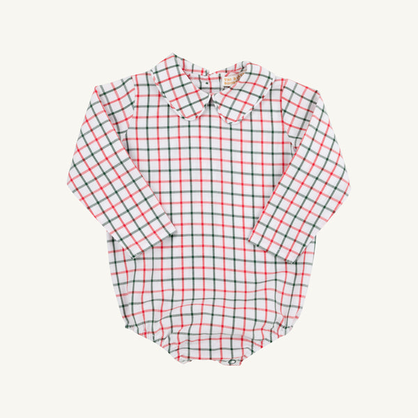 Peter Pan Collar Shirt (Long Sleeve Woven) - Old Town Tattersall
